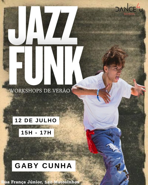 Workshop de Jazz Funk com Gabi Coelho