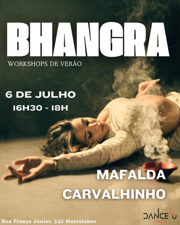 Workshop de Bhangra com Mafalda Carvalhinho
